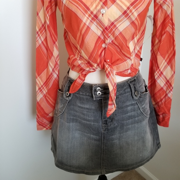 Mini jean skirt - Picture 6 of 6